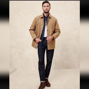 Banana Republic Hunting Jacket. Size XL. Color: Airforce Khaki.